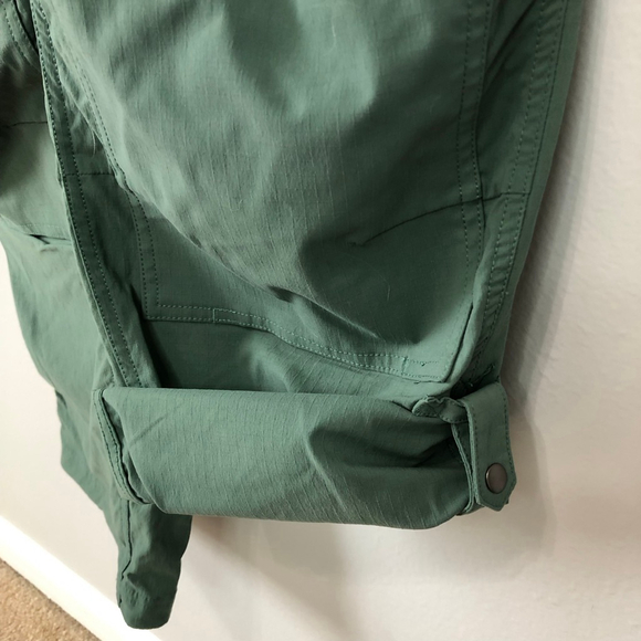 Duluth Trading Co New Heirloom Gardening Bib Overalls Womens Size M 29 Fir Green - Picture 10 of 16